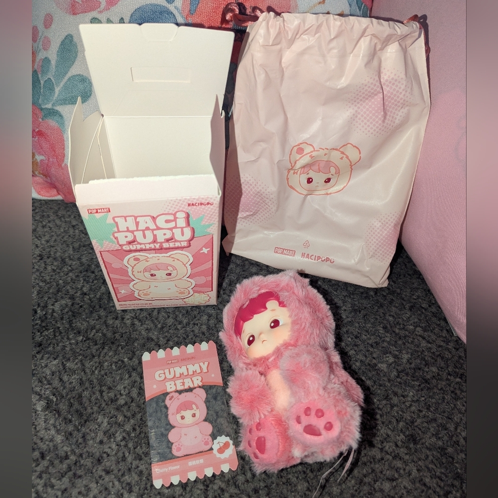 Haci Pupu Gummy Bear Plush Toy Cherry